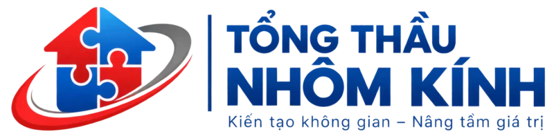 Logo công ty CP tổng thầu nhôm kính